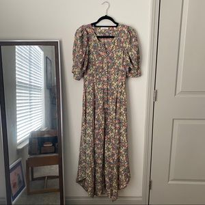 Doen Laurel Dress in Green Valley Floral